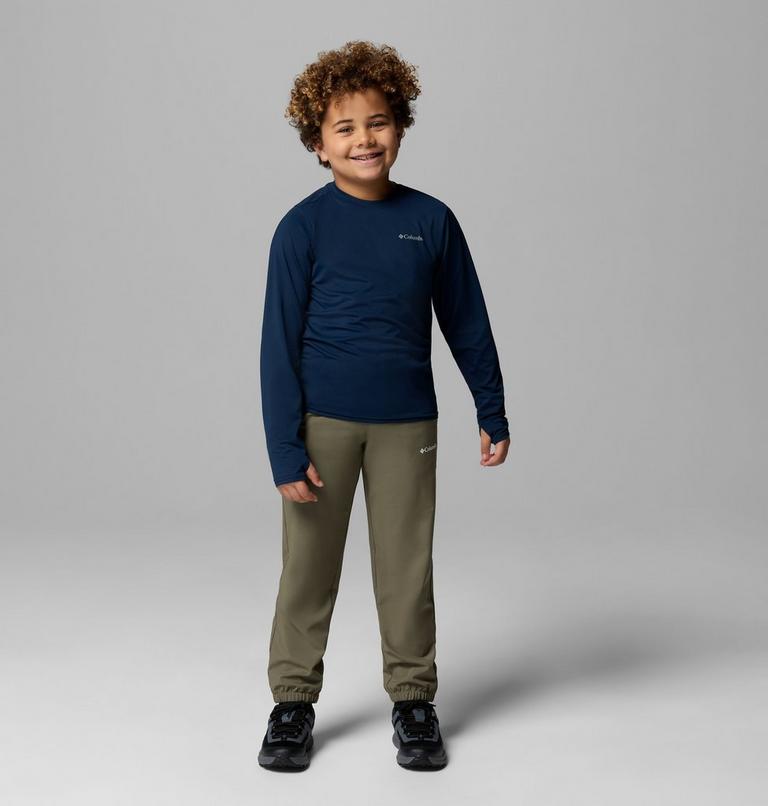 Youth Chill River Long Sleeve T-Shirt, Color: Collegiate Navy, image 1