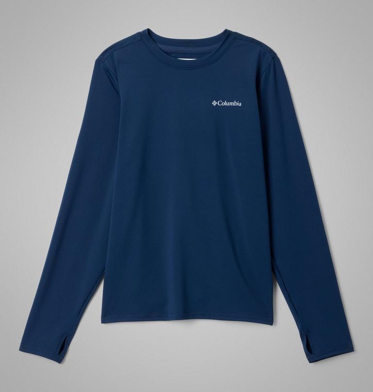 Youth Chill River Long Sleeve T-Shirt, Color: Collegiate Navy, image 1