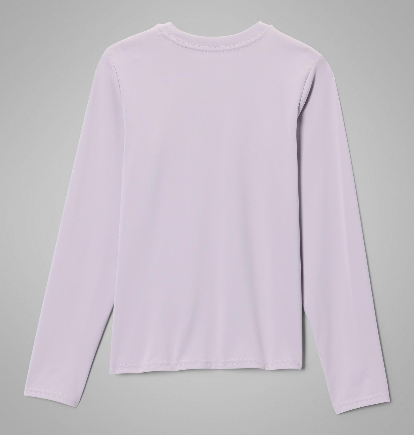 Детская рубашка Columbia Chill River Long Sleeve, цвет: Лавандовый жемчужный — фото 2