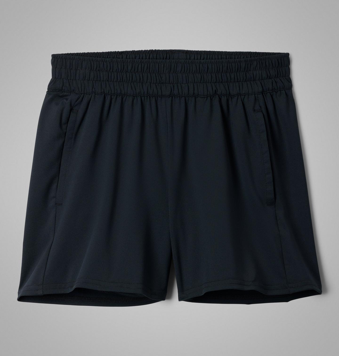 Шорты Columbia Chill River Shorts для девочек, цвет: Чёрный — фото 1