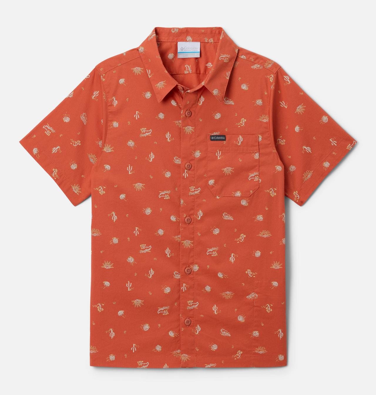 Boys' Rapid Rivers™ Printed Short Sleeve Shirt 1