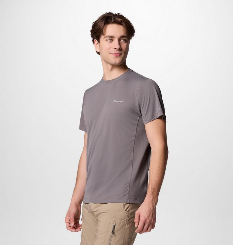 Men's Zero Rules Light Technical T-Shirt, Color: City Grey, image 3