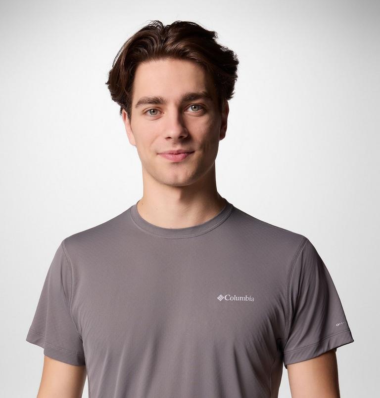 Men's Zero Rules Light Technical T-Shirt, Color: City Grey, image 4