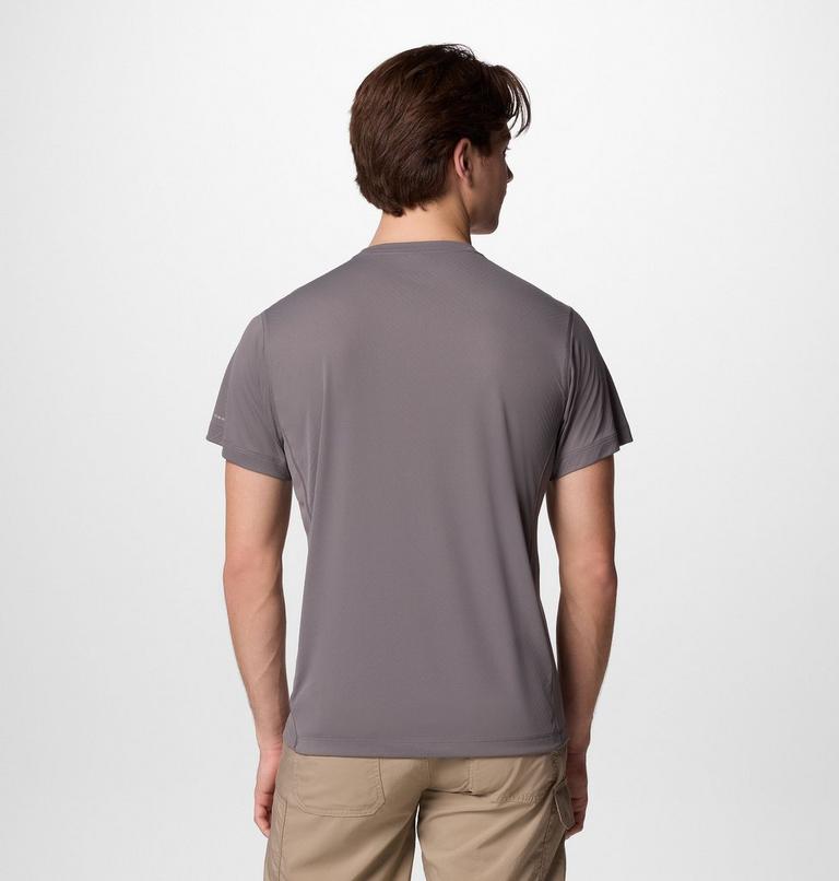 Men's Zero Rules Light Technical T-Shirt, Color: City Grey, image 2