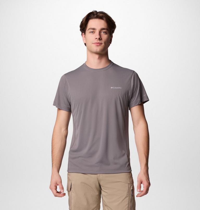 Men's Zero Rules Light Technical T-Shirt, Color: City Grey, image 1