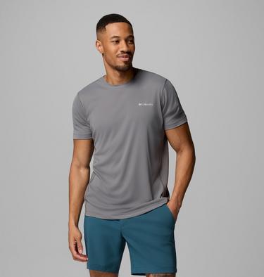 Men's Zero Rules Light Technical T-Shirt, Color: City Grey, image 7