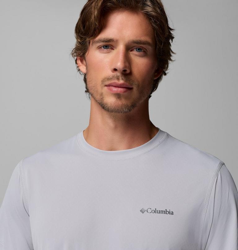 Men's Zero Rules Light Technical T-Shirt, Color: Columbia Grey, image 5