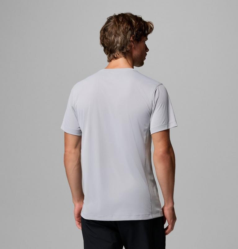Men's Zero Rules Light Technical T-Shirt, Color: Columbia Grey, image 3