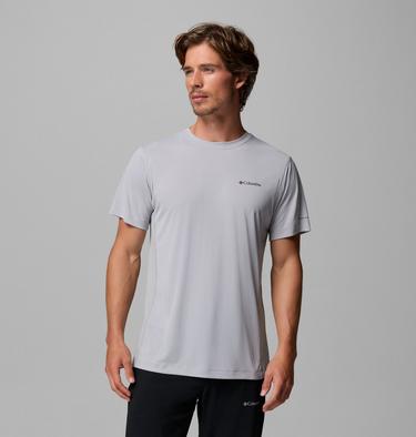 Men's Zero Rules Light Technical T-Shirt, Color: Columbia Grey, image 3