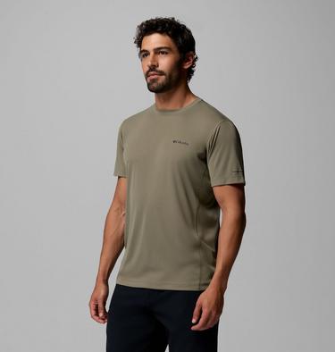 Men's Zero Rules Light Technical T-Shirt, Color: Stone Green, image 8
