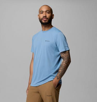 Men's Zero Rules Light Technical T-Shirt, Color: Rainy Day, image 4