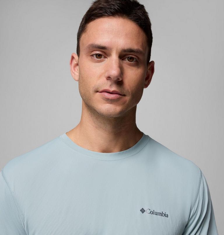 Men's Zero Rules Light Technical T-Shirt, Color: Crushed Blue, image 5