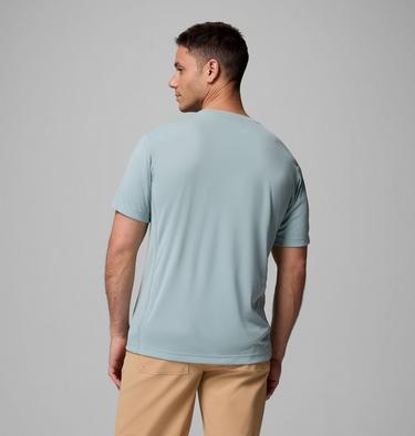 Men's Zero Rules Light Technical T-Shirt, Color: Crushed Blue, image 11