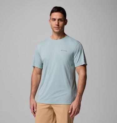 Men's Zero Rules Light Technical T-Shirt, Color: Crushed Blue, image 5