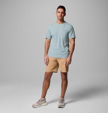 Men's Zero Rules Light Technical T-Shirt, Color: Crushed Blue, image 6