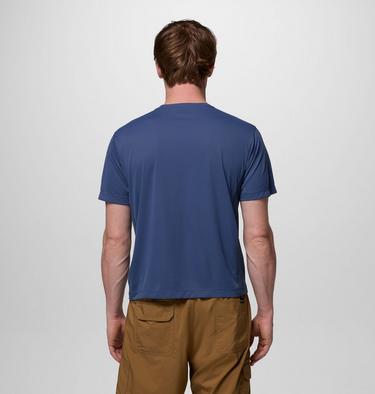 Men's Zero Rules Light Technical T-Shirt, Color: Dark Mountain, image 7