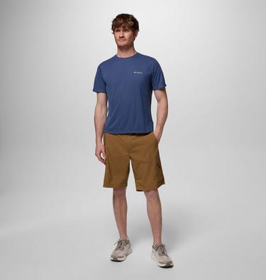 Men's Zero Rules Light Technical T-Shirt, Color: Dark Mountain, image 4