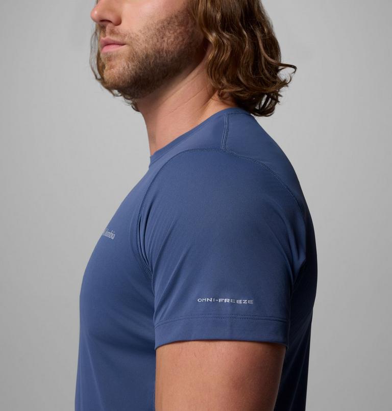 Men's Zero Rules Light Technical T-Shirt, Color: Dark Mountain, image 7