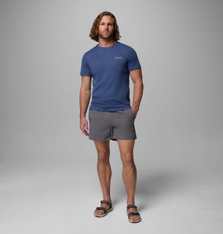 Men's Zero Rules Light Technical T-Shirt, Color: Dark Mountain, image 2