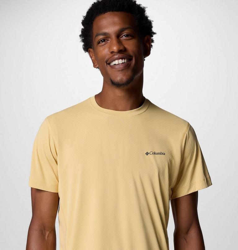 Men's Zero Rules Light Technical T-Shirt, Color: Sand Dune, image 4