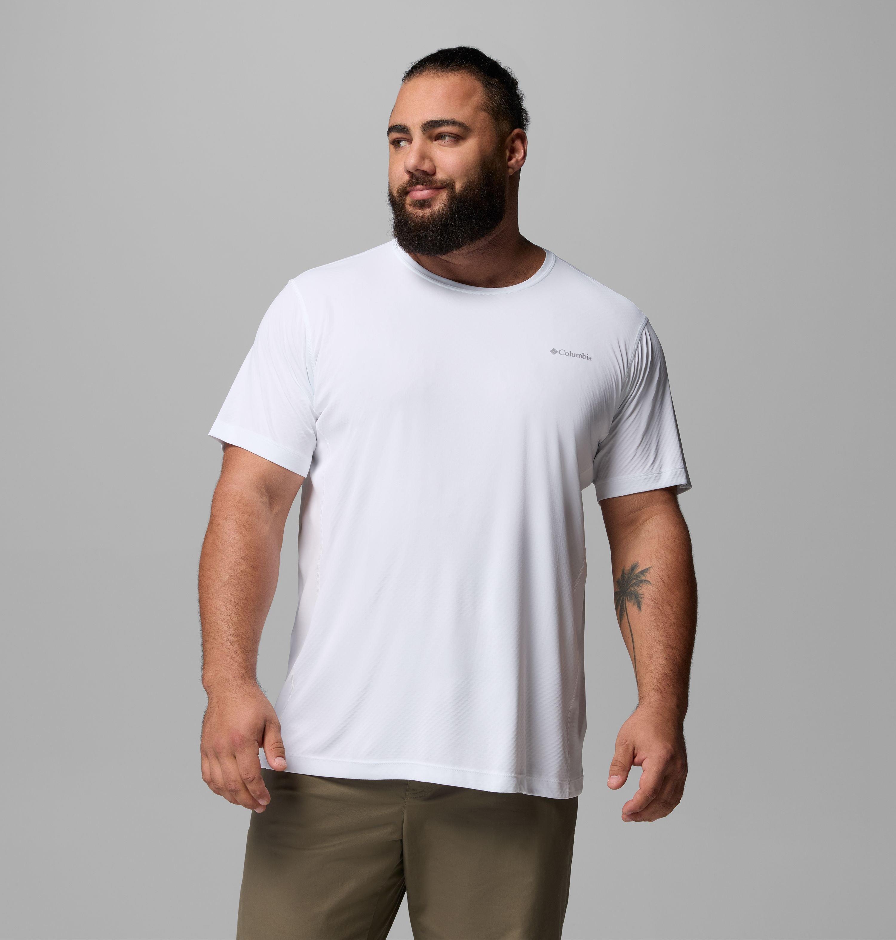 Columbia Men's Zero Rules Light SS Crew - Big-