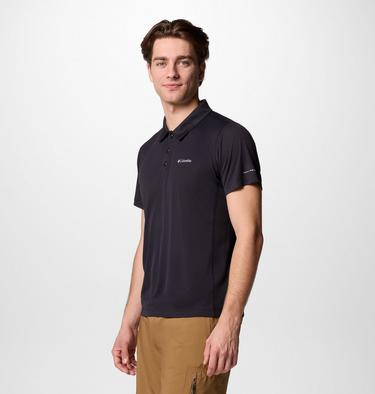 Men's Zero Rules Light Technical Polo, Color: Black, image 3