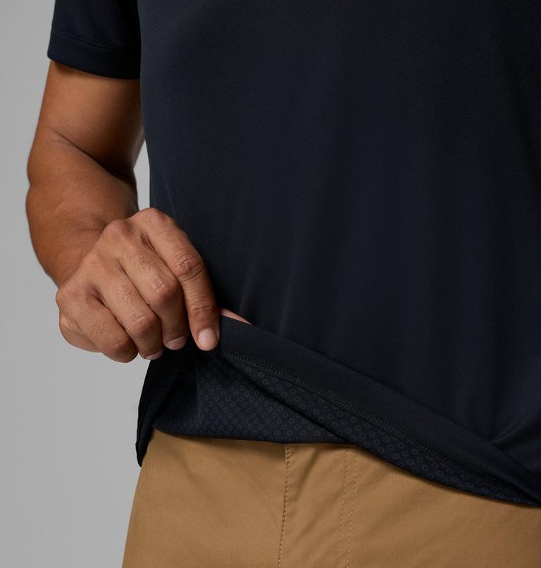 Men's Zero Rules Light Technical Polo, Color: Black, image 6