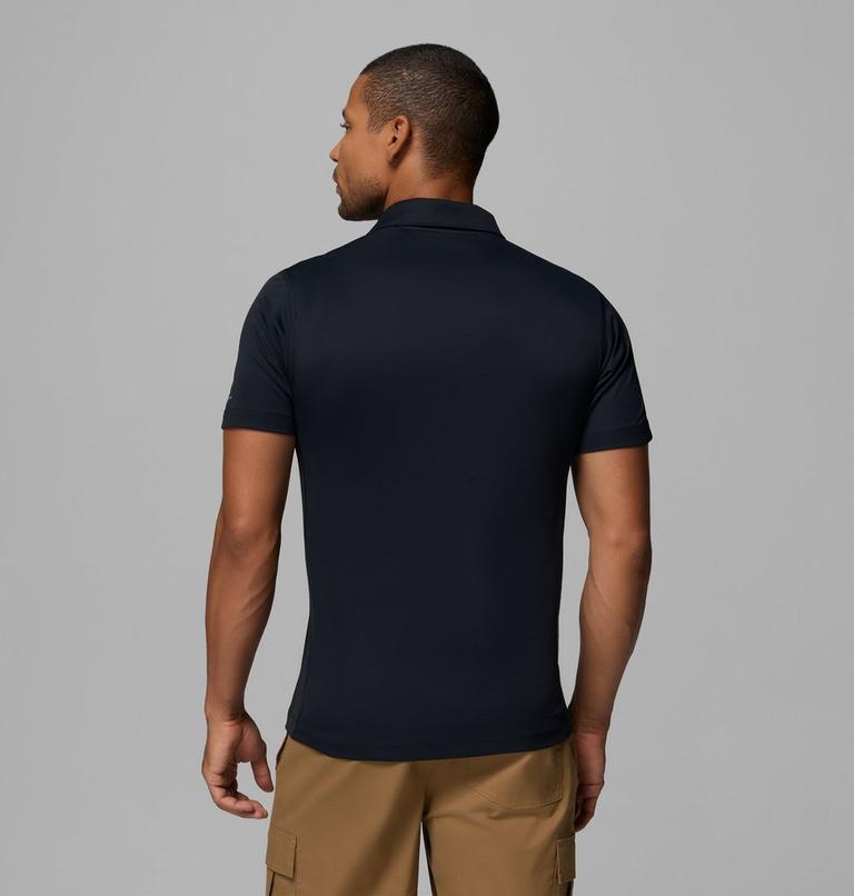 Men's Zero Rules Light Technical Polo, Color: Black, image 3