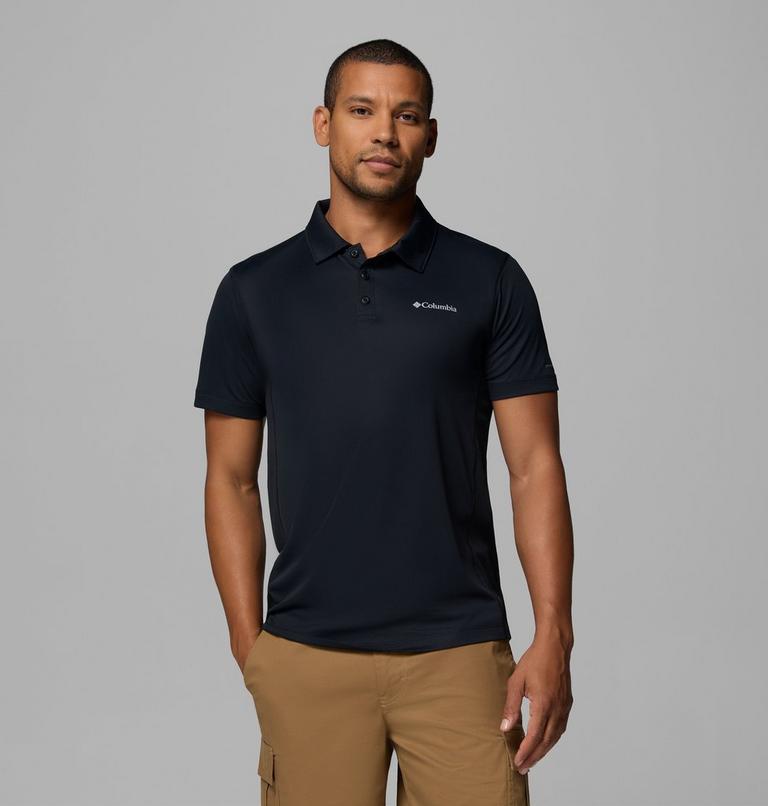 Men's Zero Rules Light Technical Polo, Color: Black, image 1