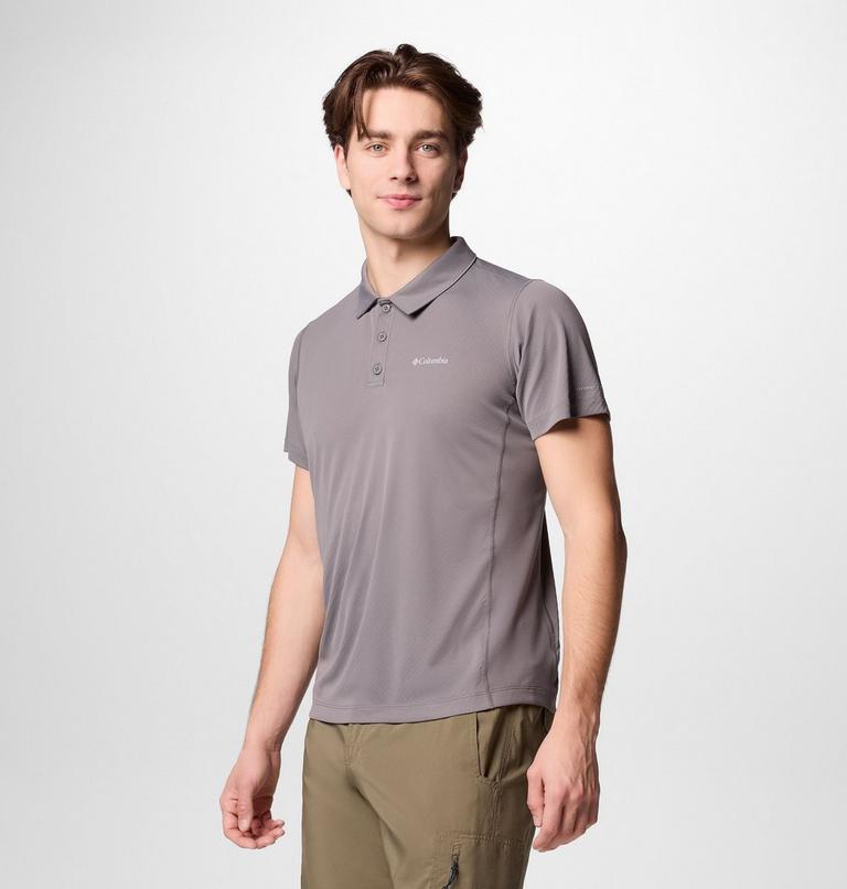 Polo técnico Zero Rules Light para hombre, Color: City Grey, image 3