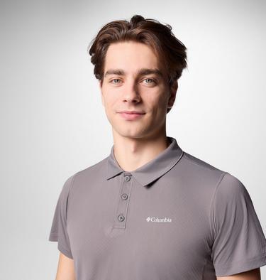 Polo tecnica leggera Zero Rules da uomo, Color: City Grey, image 12