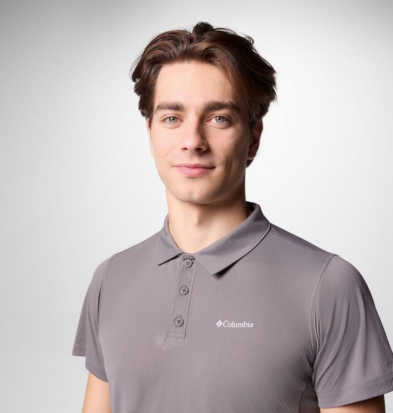 Polo técnico Zero Rules Light para hombre, Color: City Grey, image 4