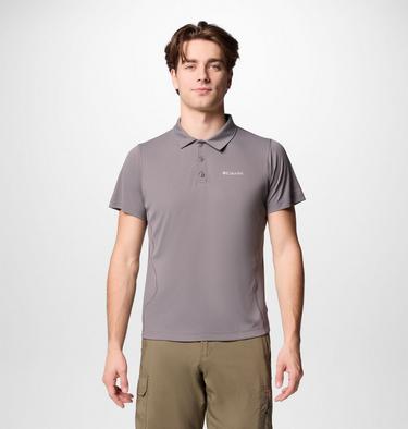 Polo tecnica leggera Zero Rules da uomo, Color: City Grey, image 9