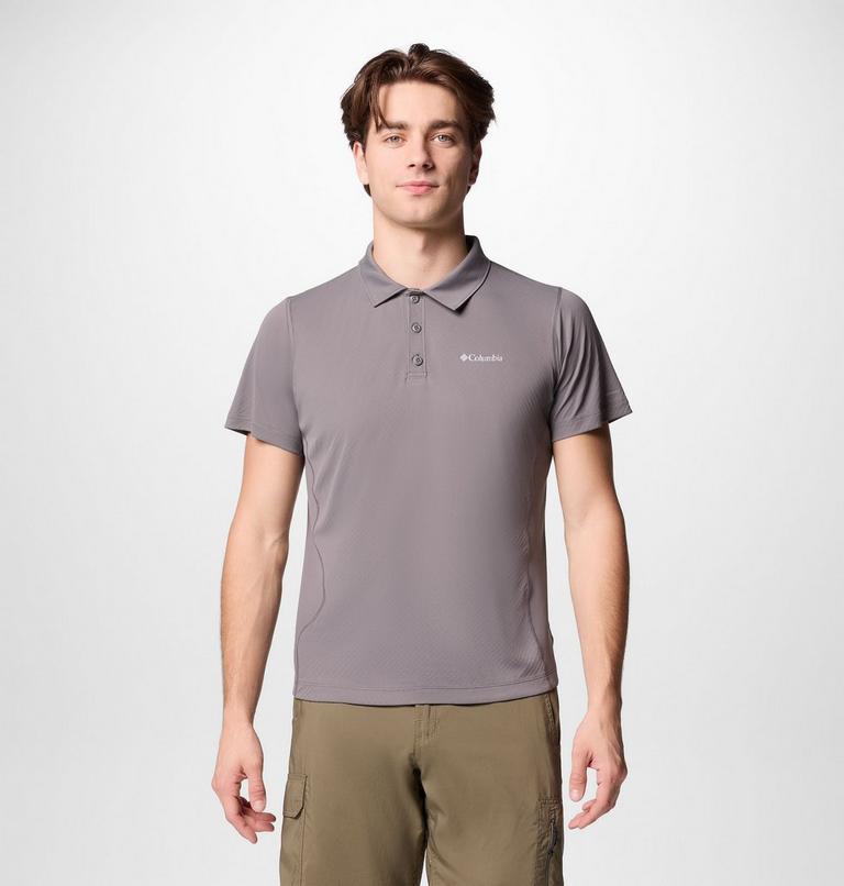Polo técnico Zero Rules Light para hombre, Color: City Grey, image 1