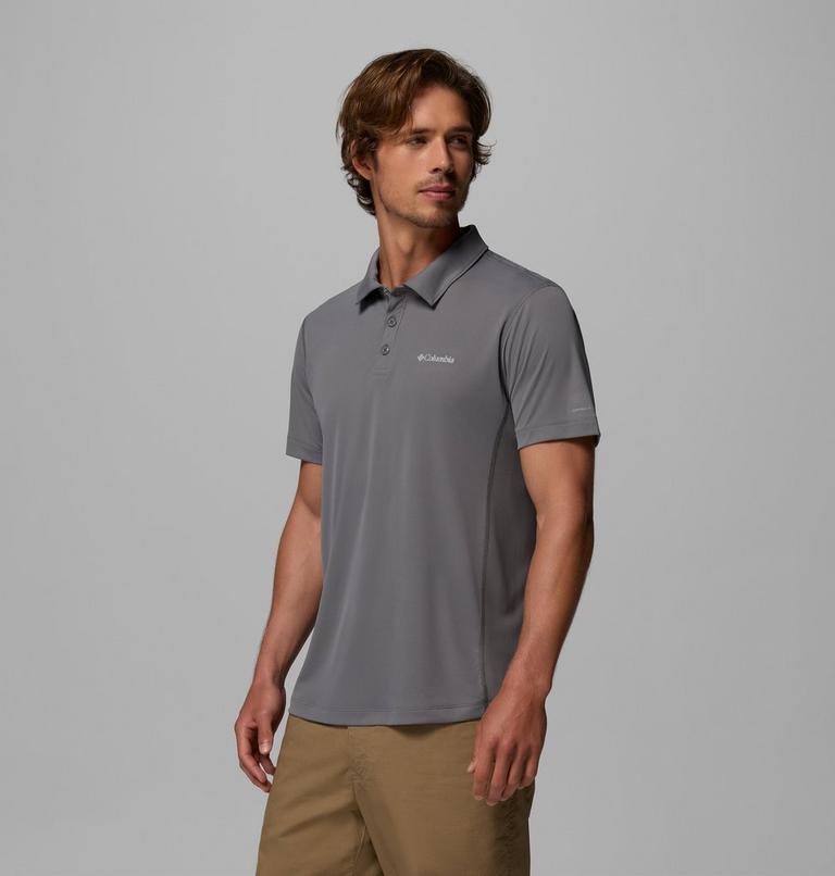 Men's Zero Rules Light Technical Polo, Color: City Grey, image 4