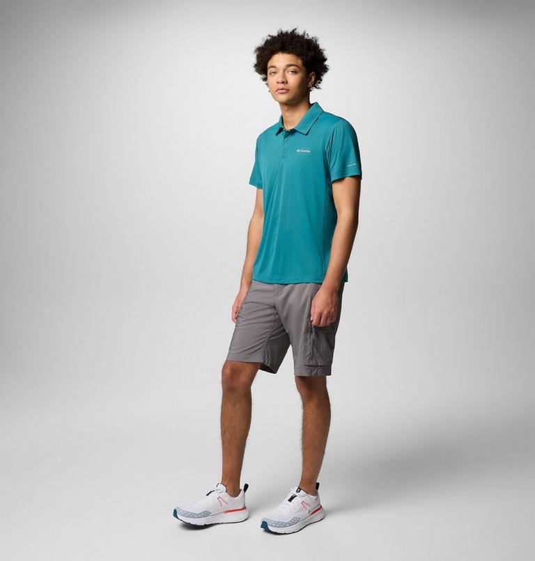 Men's Zero Rules Light Technical Polo, Color: River Blue, image 2