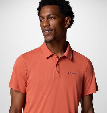 Men's Zero Rules Light Technical Polo, Color: Tuscan, image 4