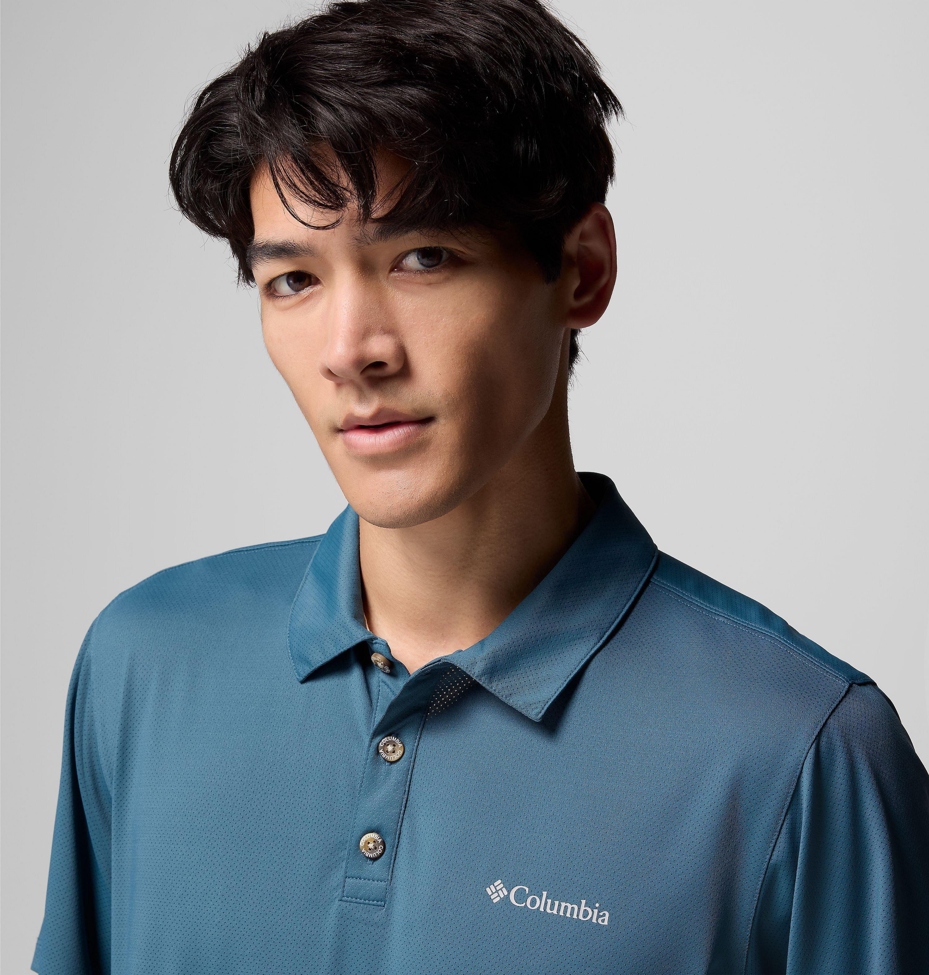 Men's Tech Trail Utility Polo | 429 | L 5