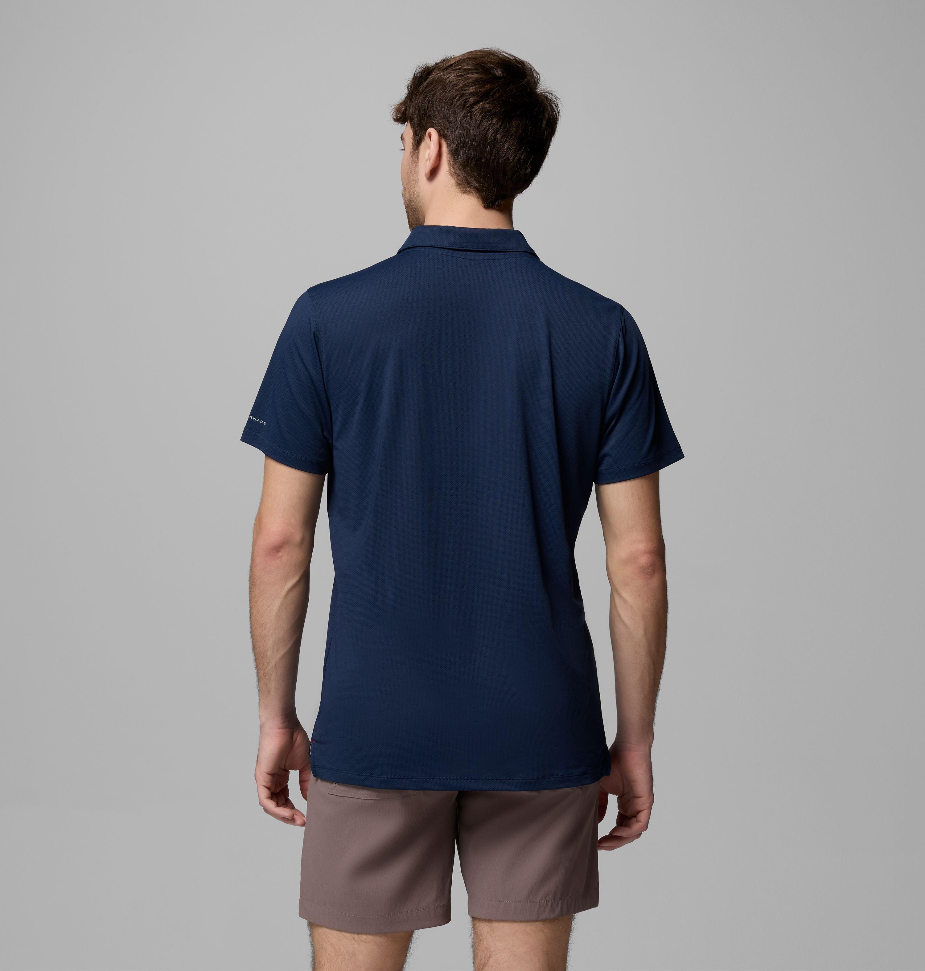 Men's Tech Trail Utility Polo | 465 | M 3
