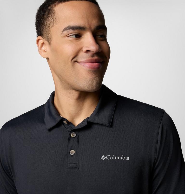 Polo Fonctionnel Tech Trail Homme, Color: Black, image 5