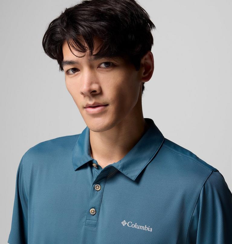 Polo Fonctionnel Tech Trail Homme, Color: Everblue, image 5