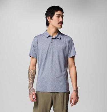 Tech Trail Utility Polo, Color: Collegiate Navy Heather, image 5