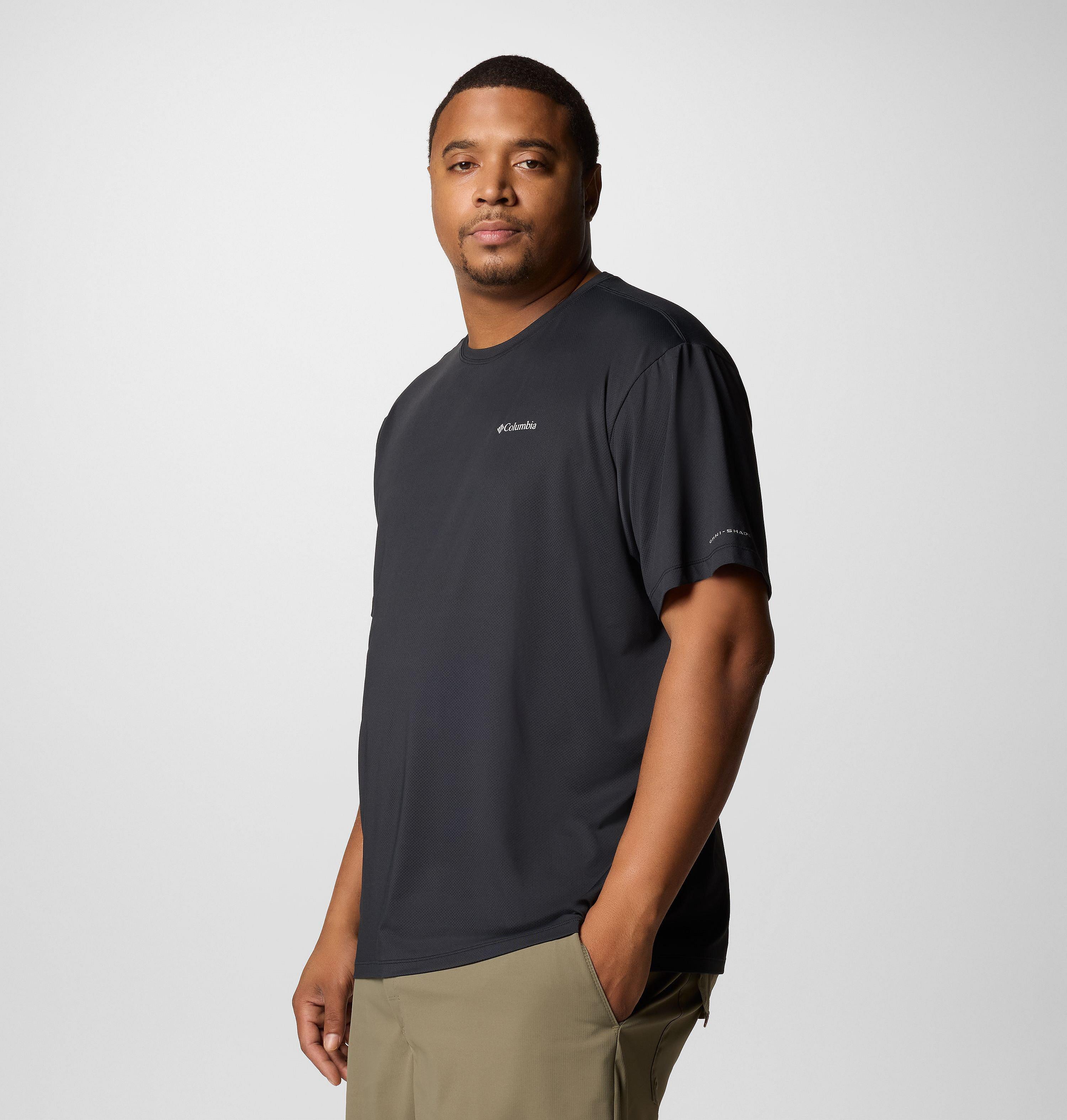 Men's Tech Trail™ Utility Short Sleeve Crew - Big | 010 | 5X 4