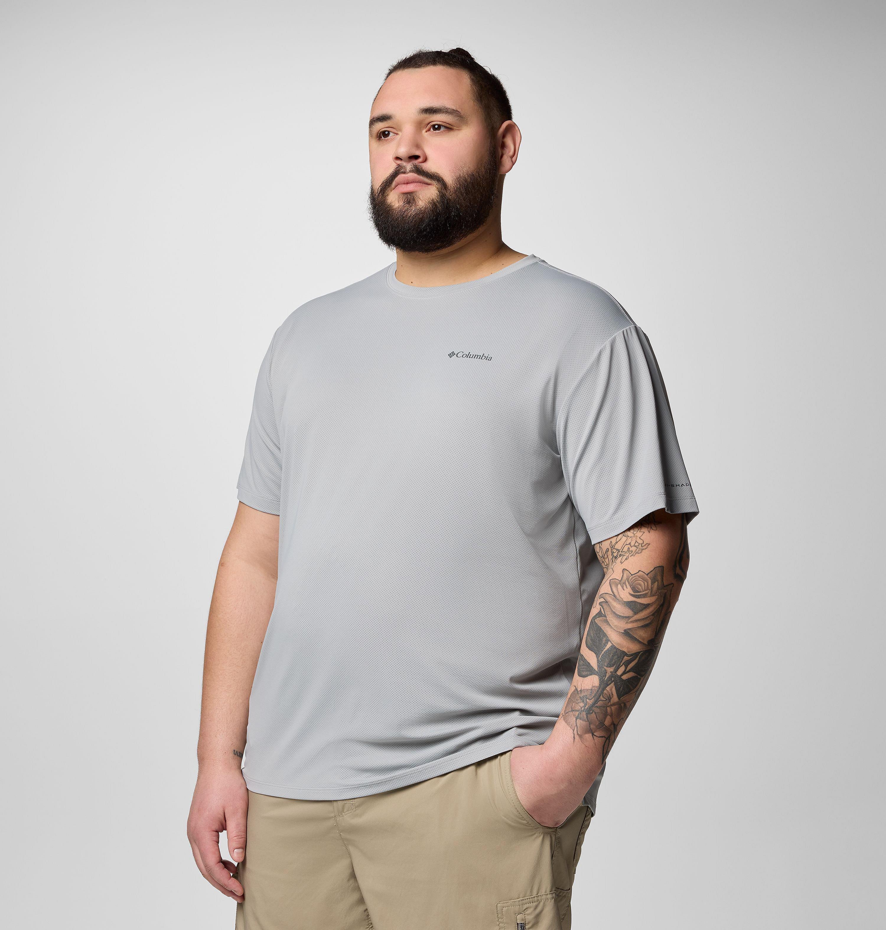 Men's Tech Trail Utility Short Sleeve Crew - Big 4