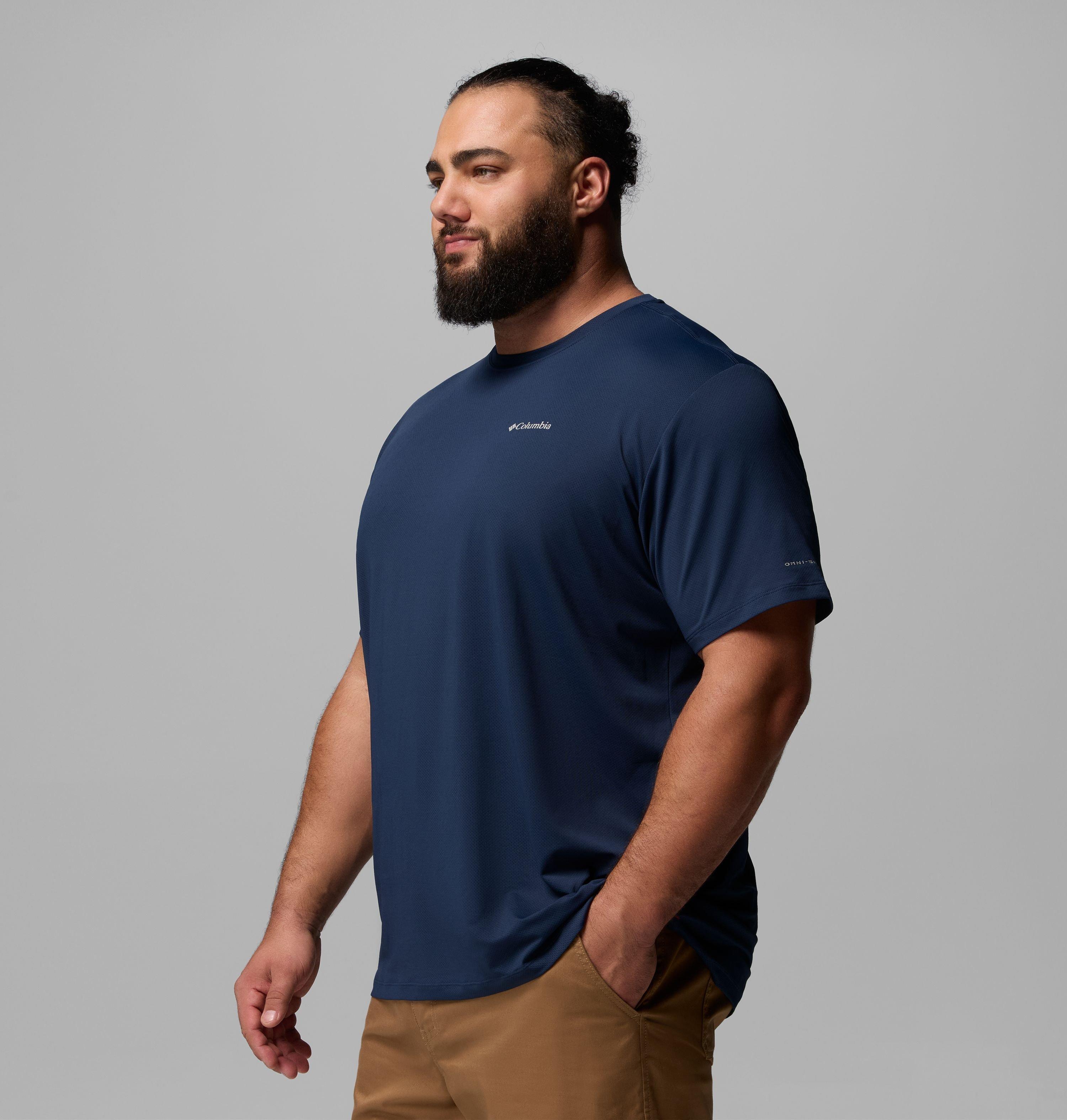 Men's Tech Trail™ Utility Short Sleeve Crew - Big | 465 | 5X 4
