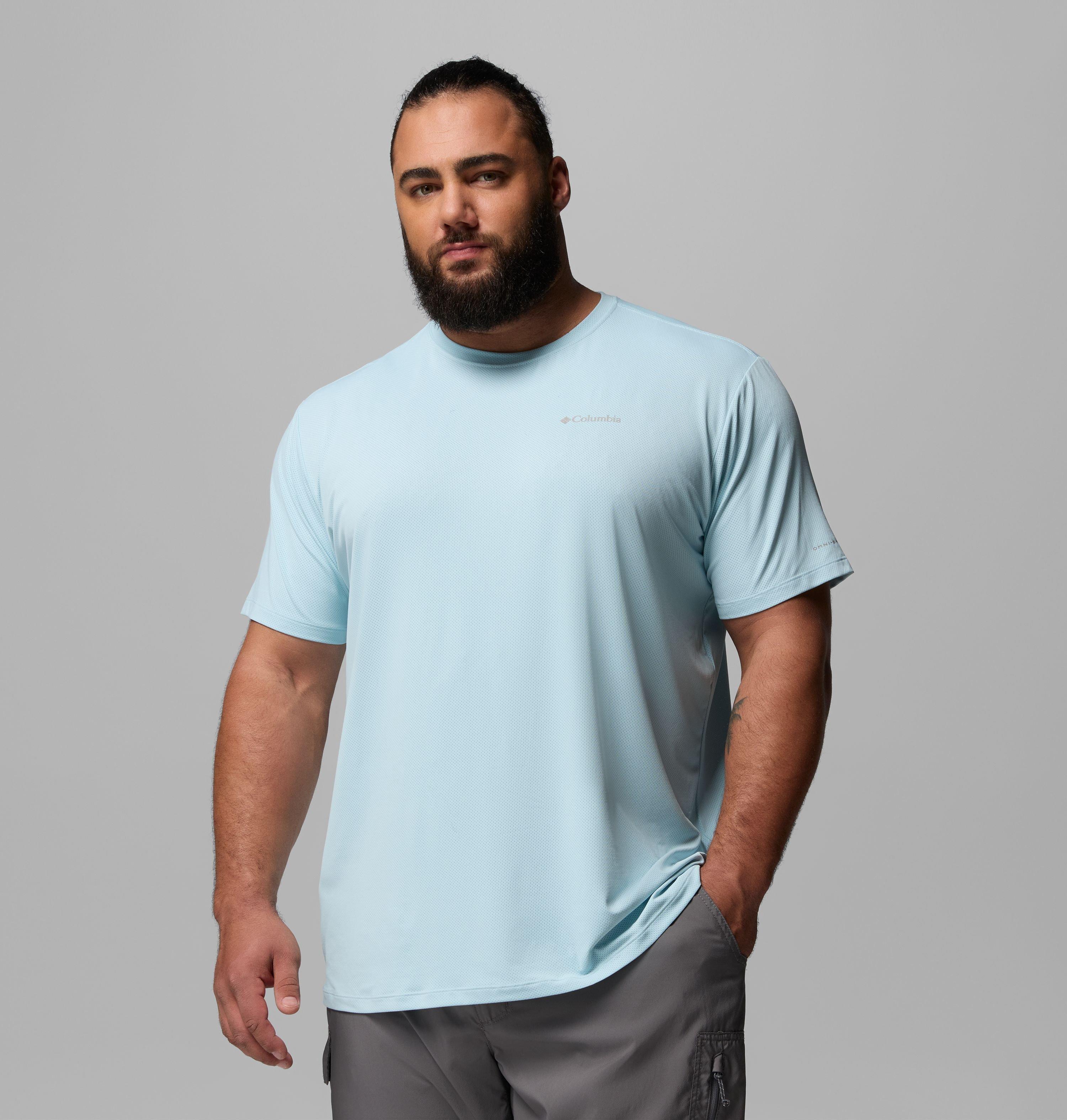 Homme T-shirt utilitaire Tech Trail à col ras-du-cou à manches courtes - Tailles fortes 1