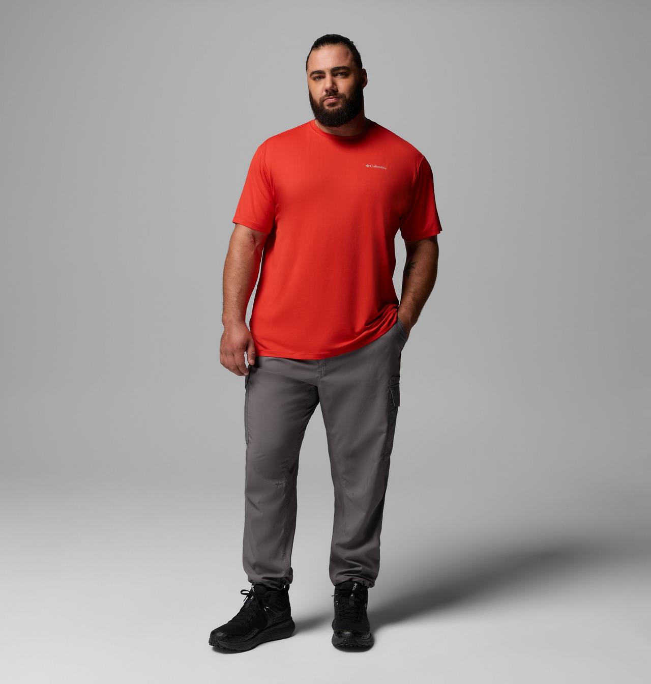 Men's Tech Trail™ Utility Short Sleeve Crew - Big | 845 | 6X 2