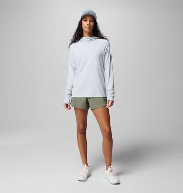 Women's PFG Wild Cast Sun Hoodie, Color: Cirrus Grey, image 2