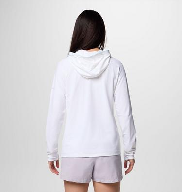 Women's PFG Wild Cast Sun Hoodie, Color: White, image 6