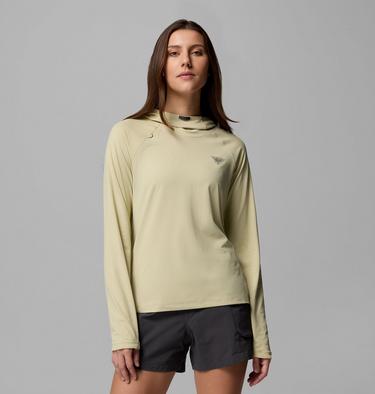 Women's PFG Wild Cast Sun Hoodie, Color: Serpentine, image 3